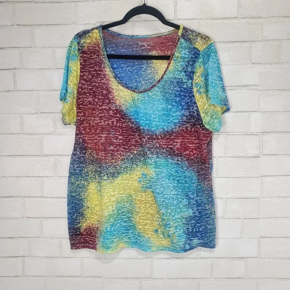 Relativity tye-dye tee - Picture 5 of 12